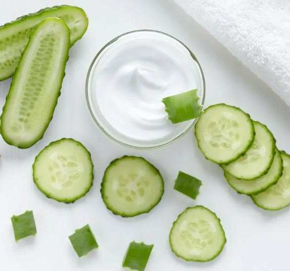 Fresh Cucumber Slices