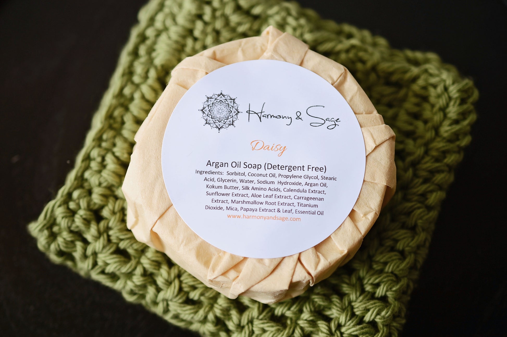 Daisy Argan Oil Detergent Free Soap