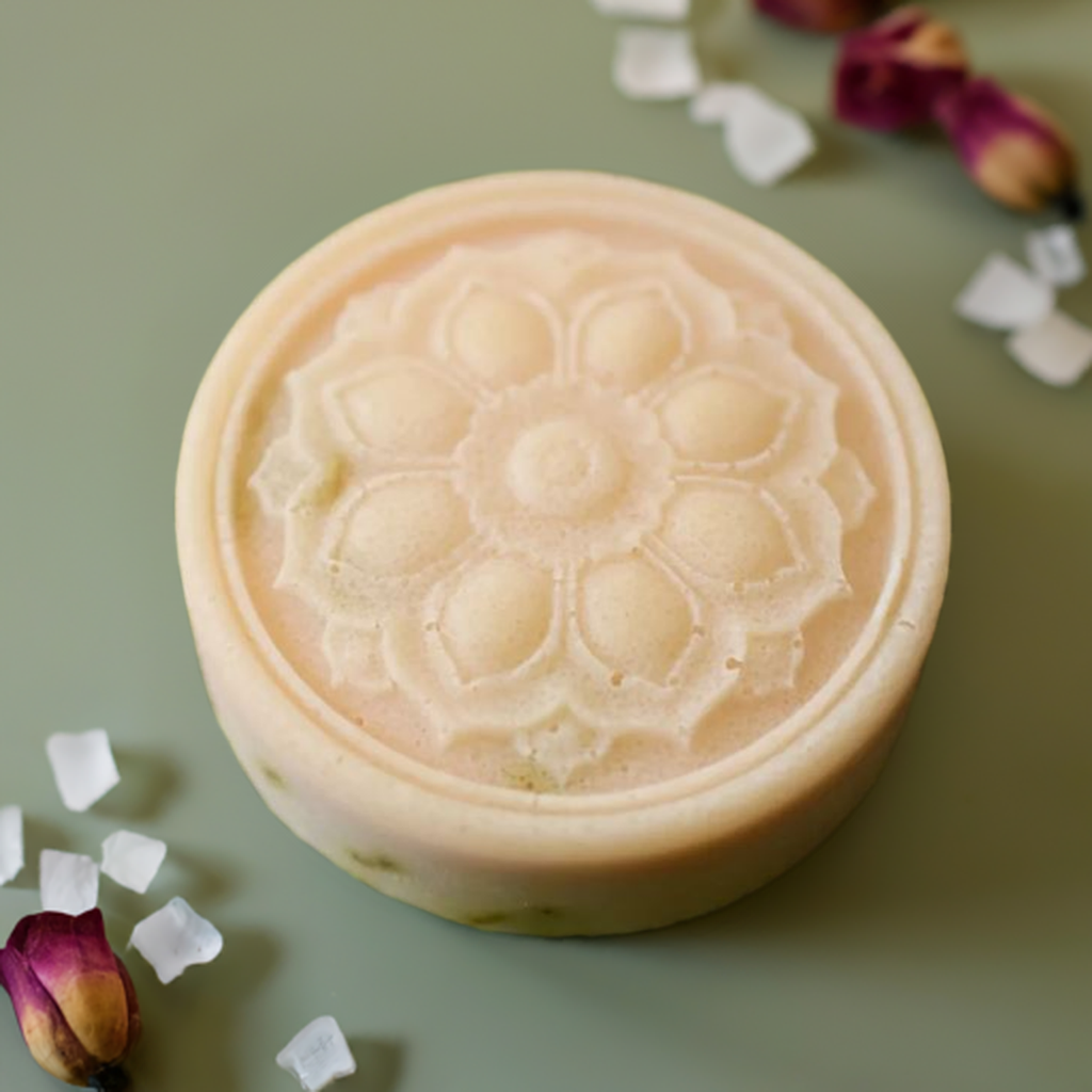 Jasmine & Rose Goats Milk Sugar Scrub Bar